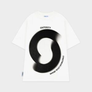 Outerity Illusion tee / White new
