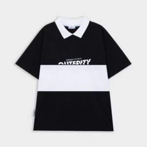 POLO CROSS - ITALICS / Black-White Color