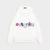 HOODIE ZIP ACUTE COLOR / WHITE COLOR