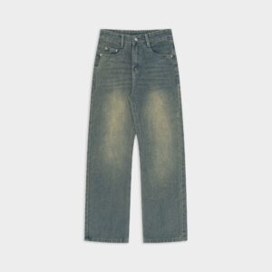 Outerity Jean Wash Ver.2 Cạp Cao Form Unisex
