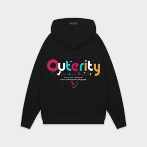 Hoodie Outerity No Internet / Black
