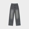 Outerity Jean Bottom Up Form Unisex / Xám Tiêu